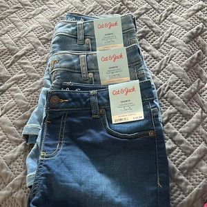 3 or girls short Cat snd Jack